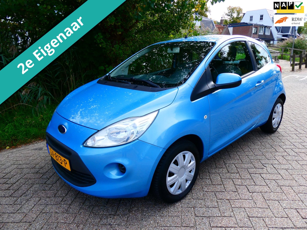 Ford Ka - 1.2 Style Airco 118.000km. 2e eigenaar Zuinig Historie - AutoWereld.nl