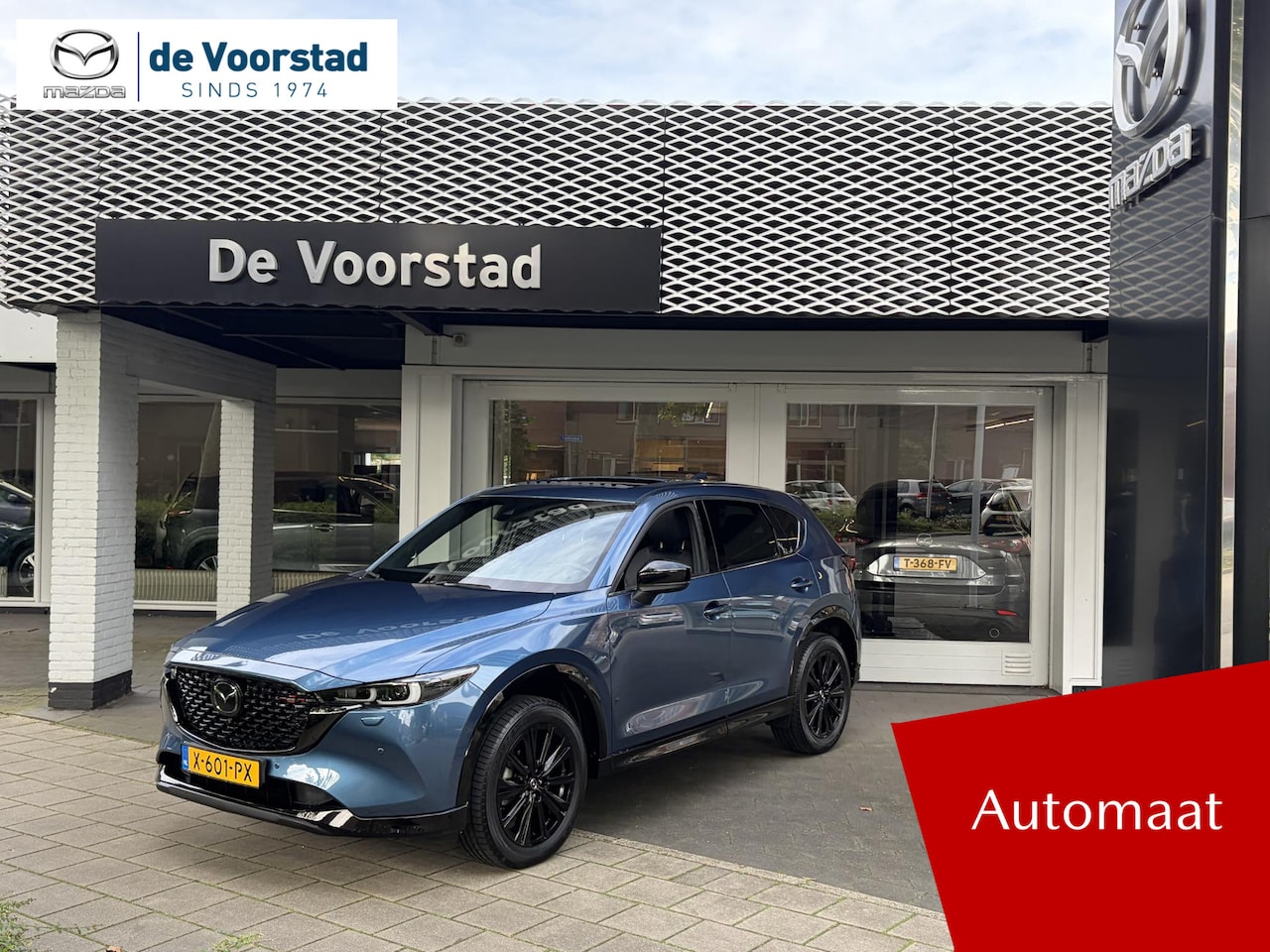 Mazda CX-5 - 2.0 M Hybrid 165 Homura Automaat | Leder | Sunroof |Ned. auto | dealer onderhouden - AutoWereld.nl