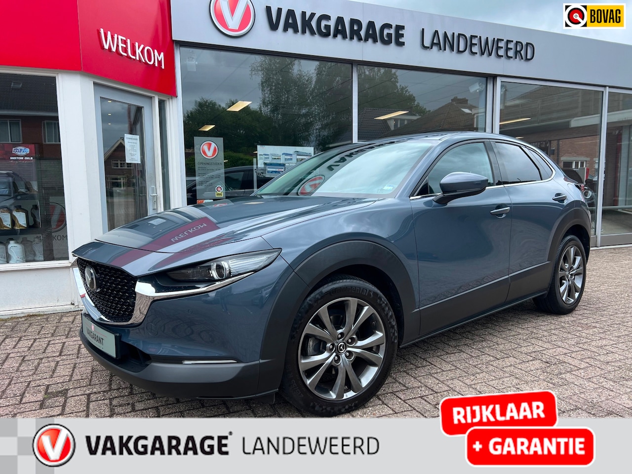 Mazda CX-30 - 2.0 e-SkyActiv-G M Hybrid 179PK, Automaat, Navi, Cruise, 1e eigenaar - AutoWereld.nl