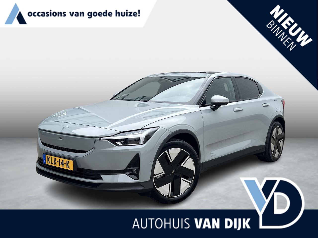 Polestar 2 - Long Range Single Motor Prime 82 kWh Panoramadak / comfortstoelen/ apple carplay / google - AutoWereld.nl
