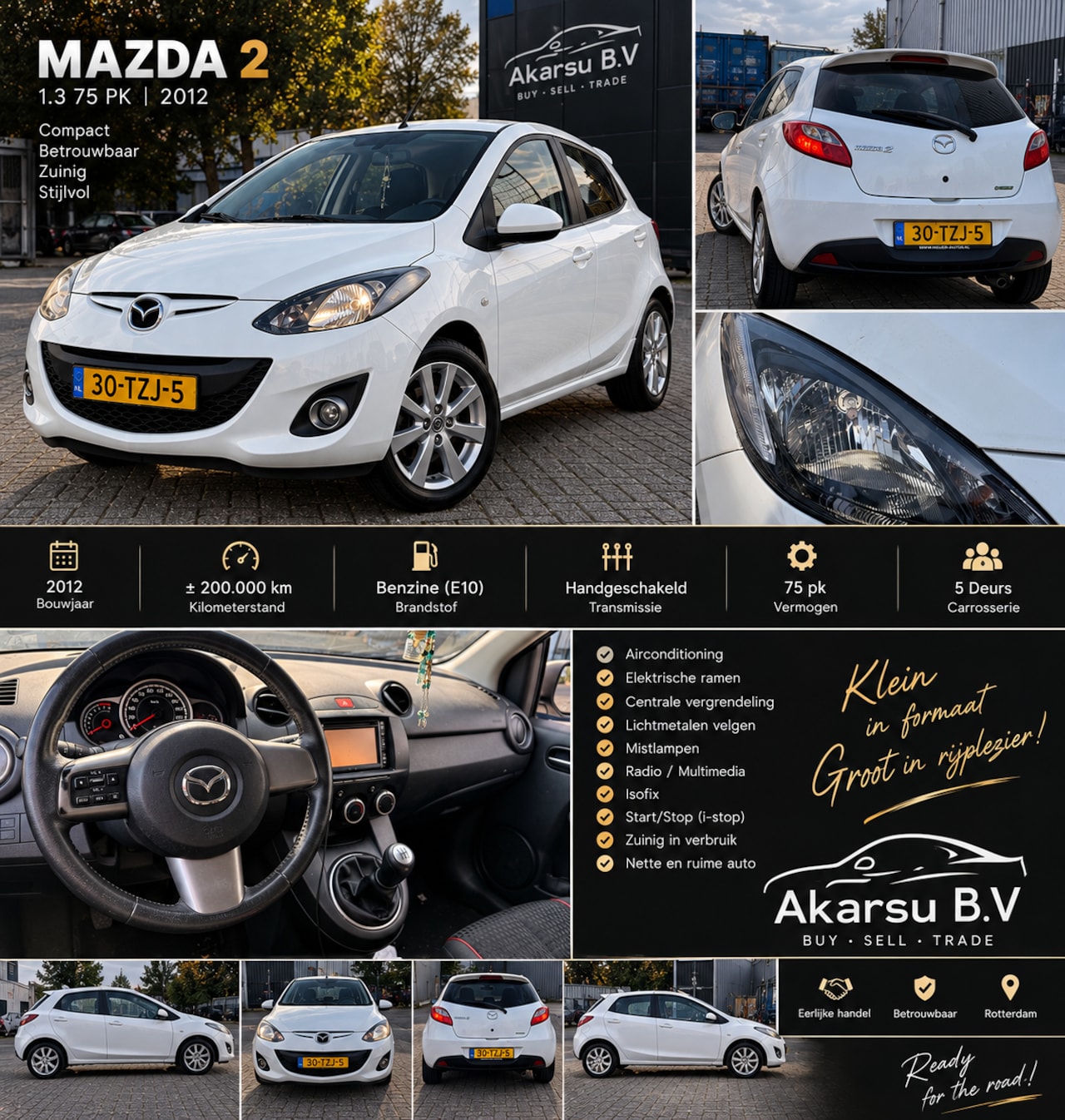 Mazda 2 - 1.3 BIFUEL Navigator GT - AutoWereld.nl