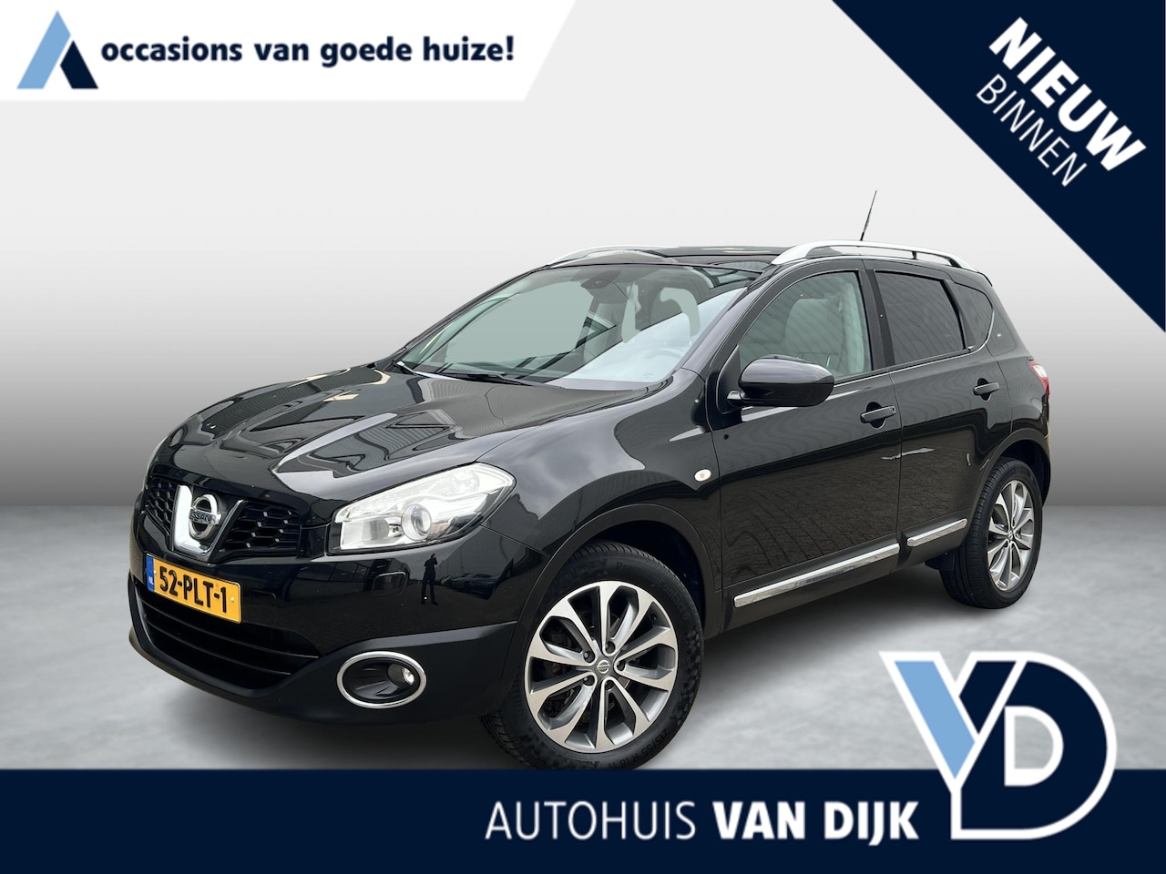 Nissan Qashqai - 2.0 Tekna Panoramadak / Grijs leder / navi / camera - AutoWereld.nl