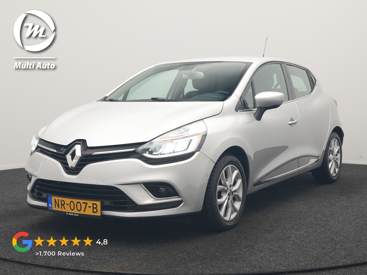 Renault Clio - 1.2 TCe Intens 119pk Automaat | Camera | Keyless | Alcantara Sportstoelen Verwarmd | Cruis - AutoWereld.nl