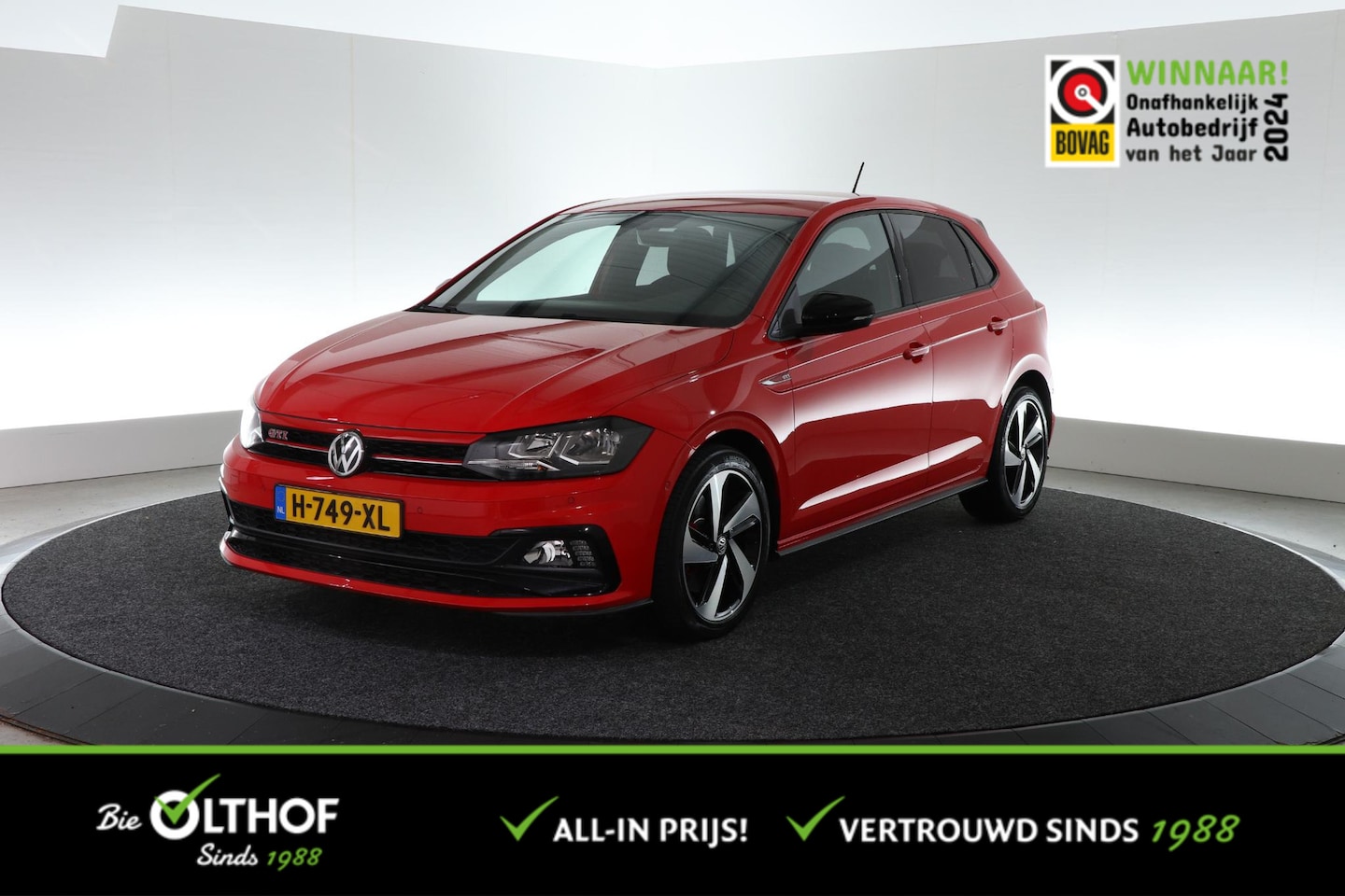 Volkswagen Polo - 2.0 TSI GTI | TREKHAAK | CARPLAY | STOELVERW. | - AutoWereld.nl