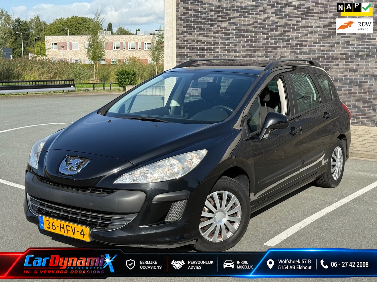 Peugeot 308 SW - 1.6 VTi X-Line | Trekhaak | Nap | APK 02-'27 | Rijd Schakelt Goed - AutoWereld.nl