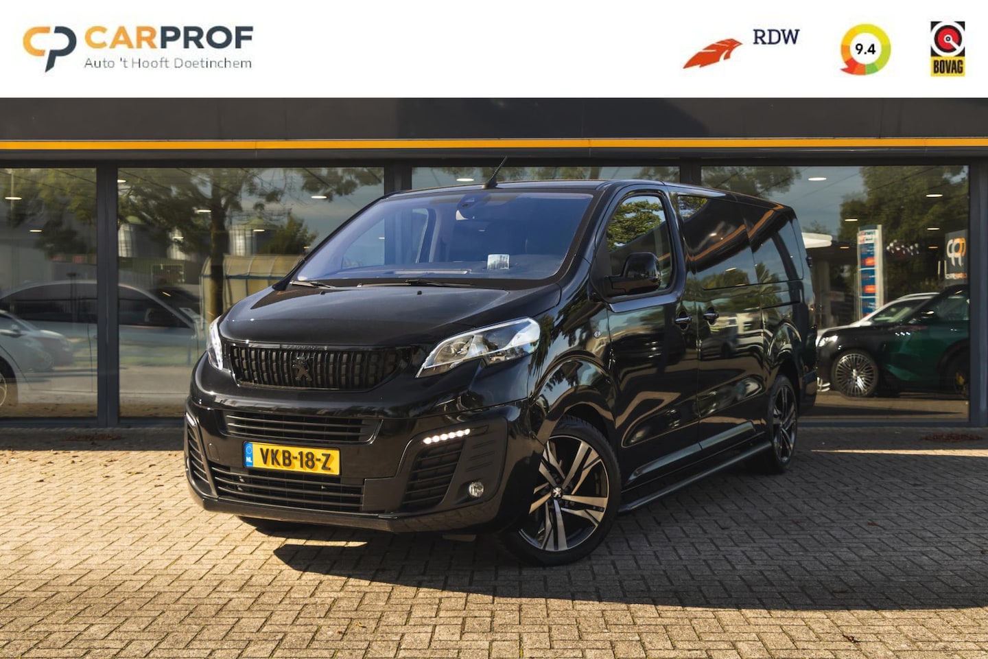 Peugeot Expert - 2.0 BlueHDI L3 180 Long Sport DC Dubbele Cabine | Leder | Trekhaak | Camera - AutoWereld.nl