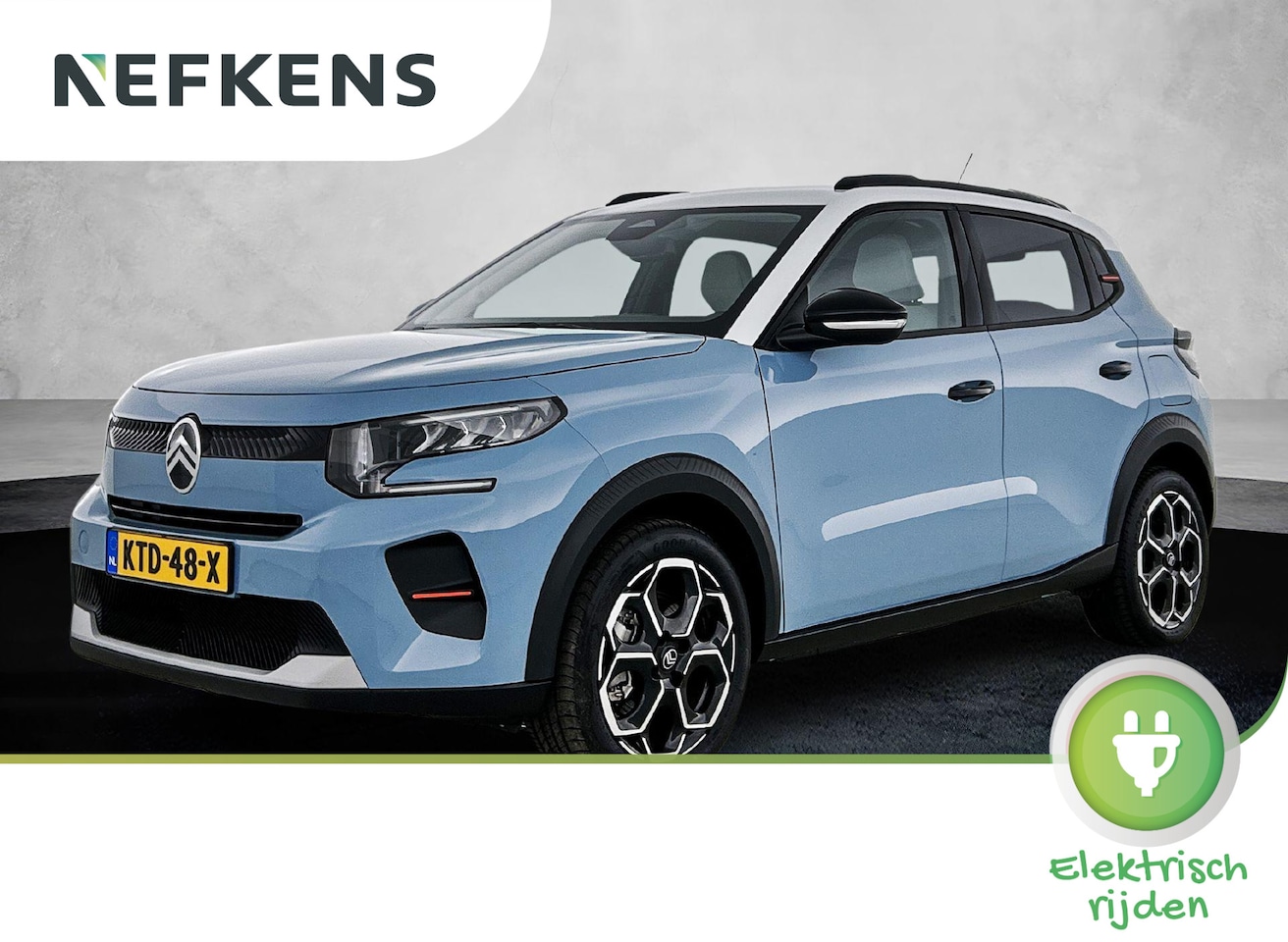 Citroën ë-C3 - Max Comfort Range 44 kWh 113pk | Accu 96% | 3-fase laden | Lage kilometerstand | Navigatie - AutoWereld.nl