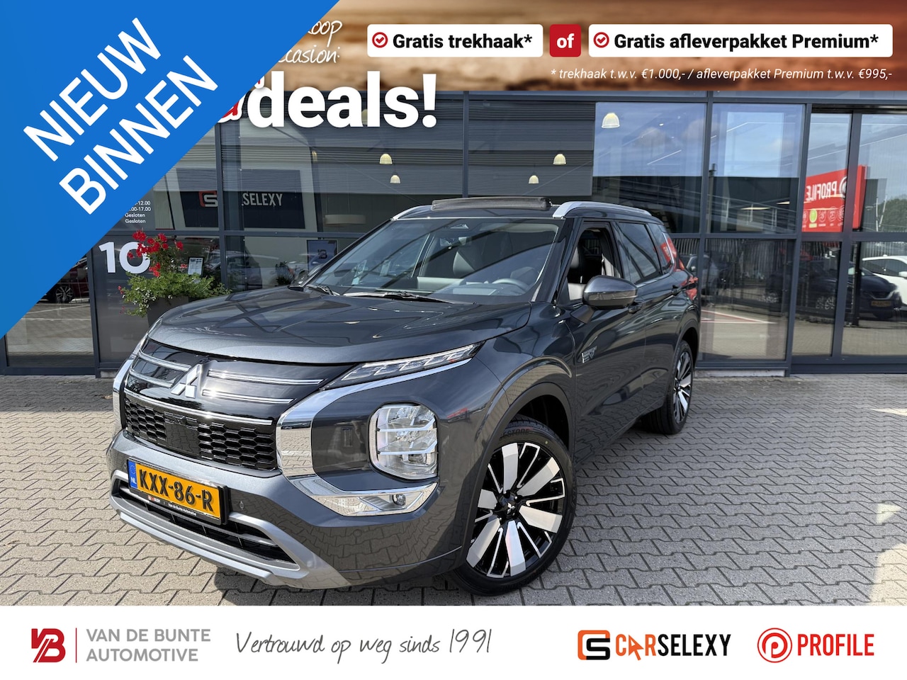 Mitsubishi Outlander - 2.4 PHEV Instyle *Nieuwe auto!* - AutoWereld.nl