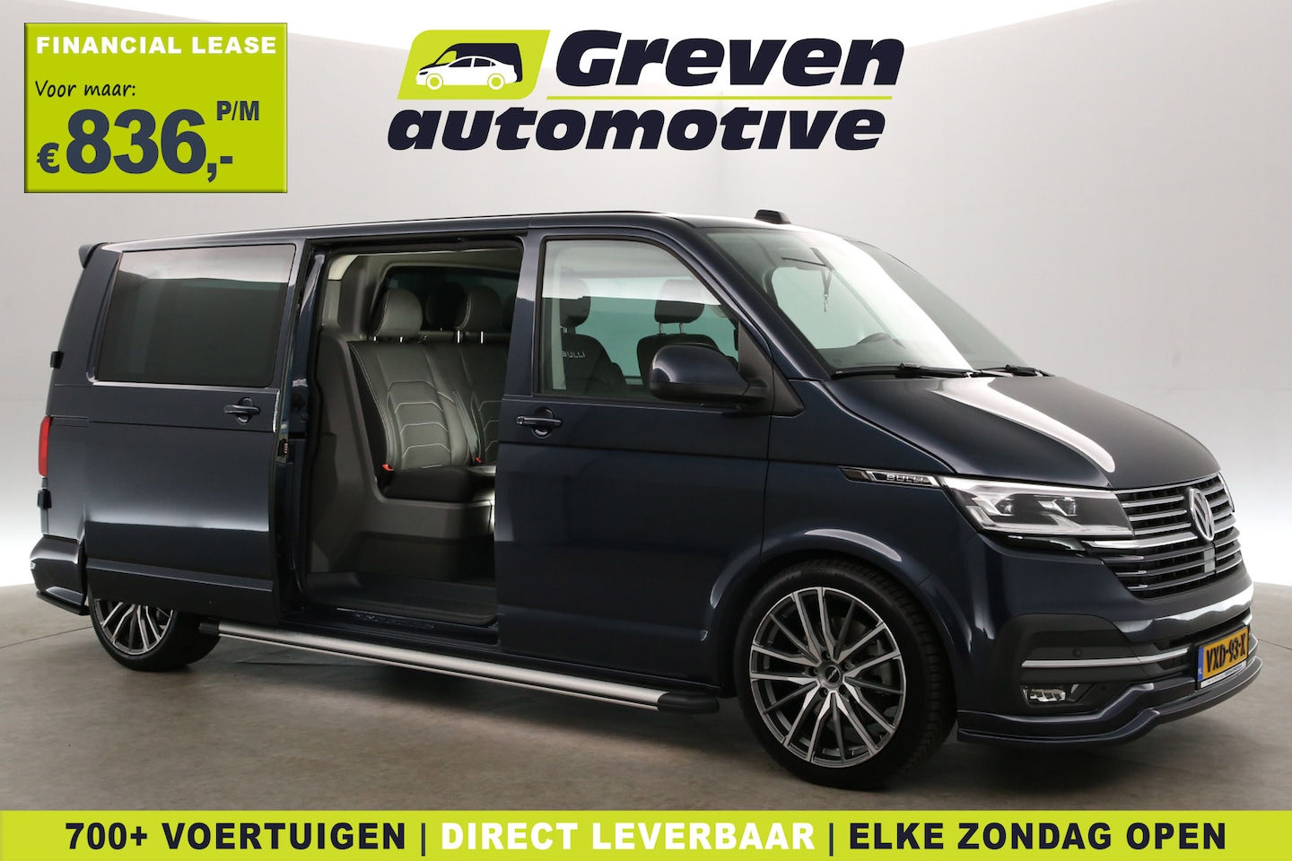 Volkswagen Transporter - 2.0 TDI L2H1 Leighton Edition 204PK | Dubbele Cabine | Automaat | Virtual | Airco | Camera - AutoWereld.nl