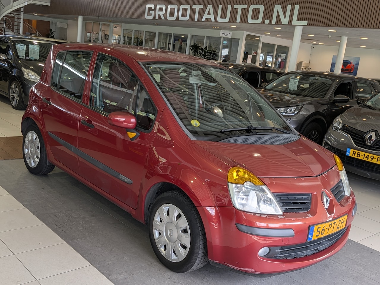 Renault Modus - 1.6-16V Authentique Luxe Automaat Airco, Cruise Control, Stuurbekrachtiging - AutoWereld.nl