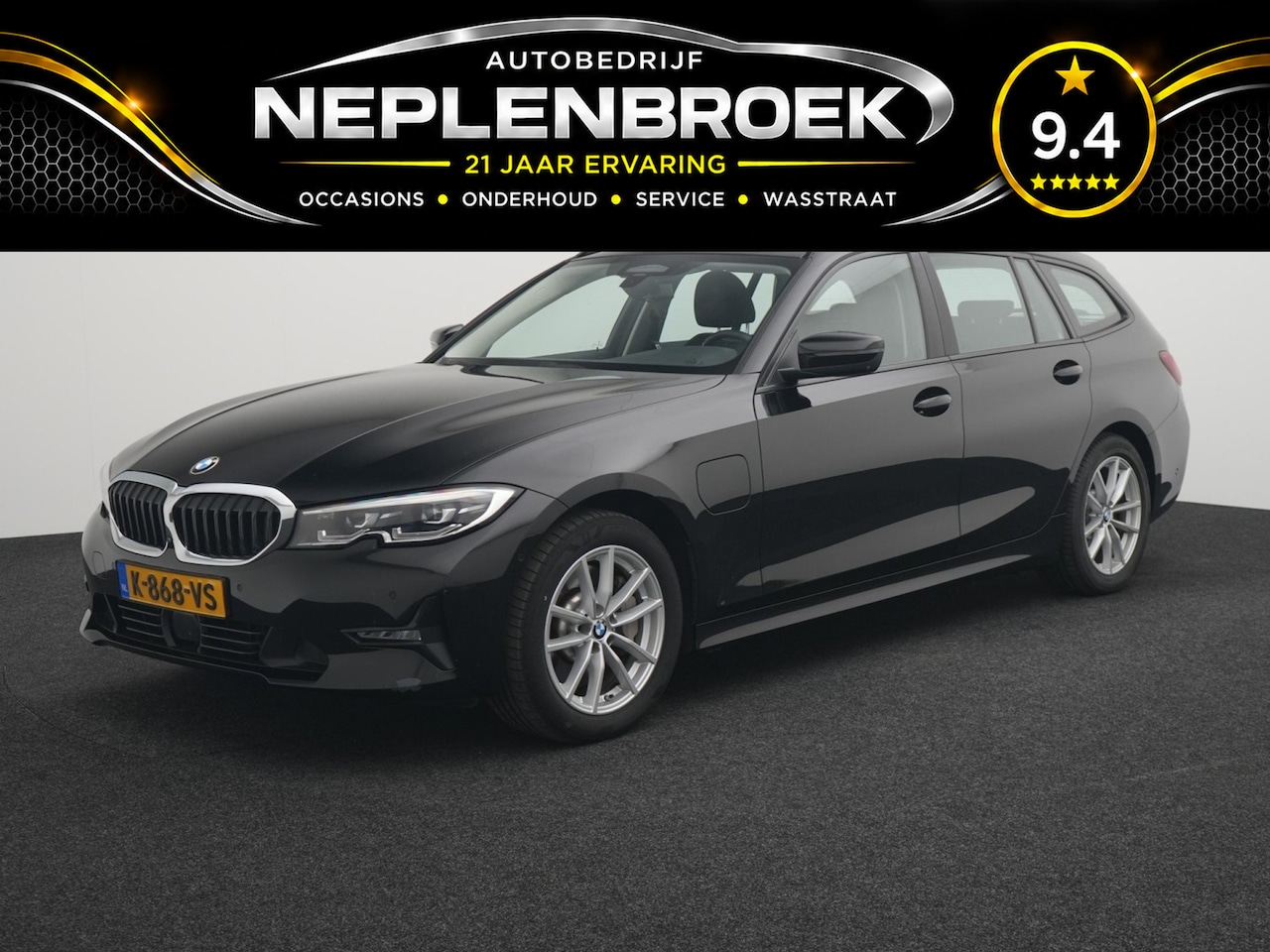BMW 3-serie Touring - 330e High Executive Adaptief Cruise | Lederen bekleding | 360 Camera | Stoel & Stuurverwar - AutoWereld.nl