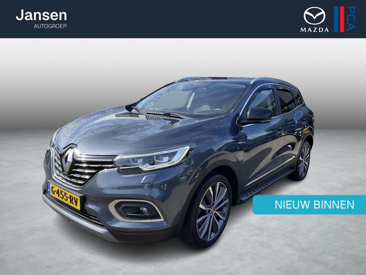 Renault Kadjar - 1.3 TCe Intens 1.3 TCe Intens , Trekhaak, Half Leder, All Season, LMV 18 Inch, Bose, Cruise, Clima, Stoel - AutoWereld.nl