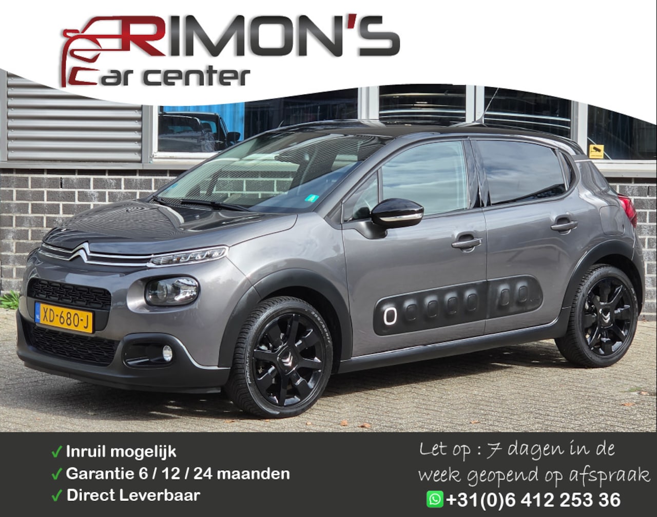 Citroën C3 - 1.2 PureTech S&S Shine Camera D-Riem V V 2023 - AutoWereld.nl