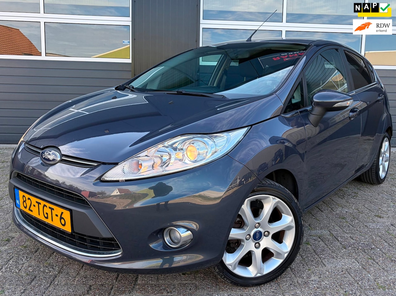 Ford Fiesta - 1.25|Airco|Cruise control|1 Jaar APK!!!| - AutoWereld.nl