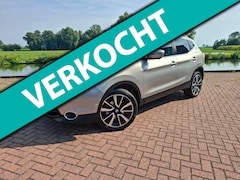 Nissan Qashqai - 1.2 Tekna 19" Leder Clima Panodak Cruise 360° Camera Trekhaak Stoel en voorruit verwarming