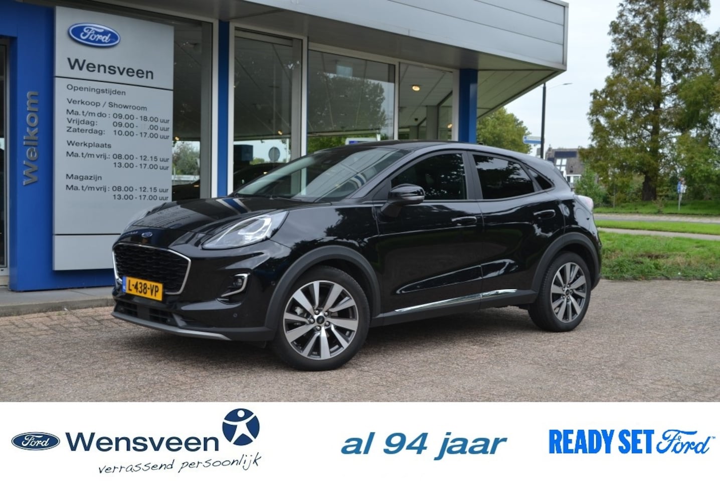 Ford Puma - 1.0T 125pk ECOBOOST Hybrid Titanium + | B&O, half leder, 1e eig., dealer onderhouden - AutoWereld.nl