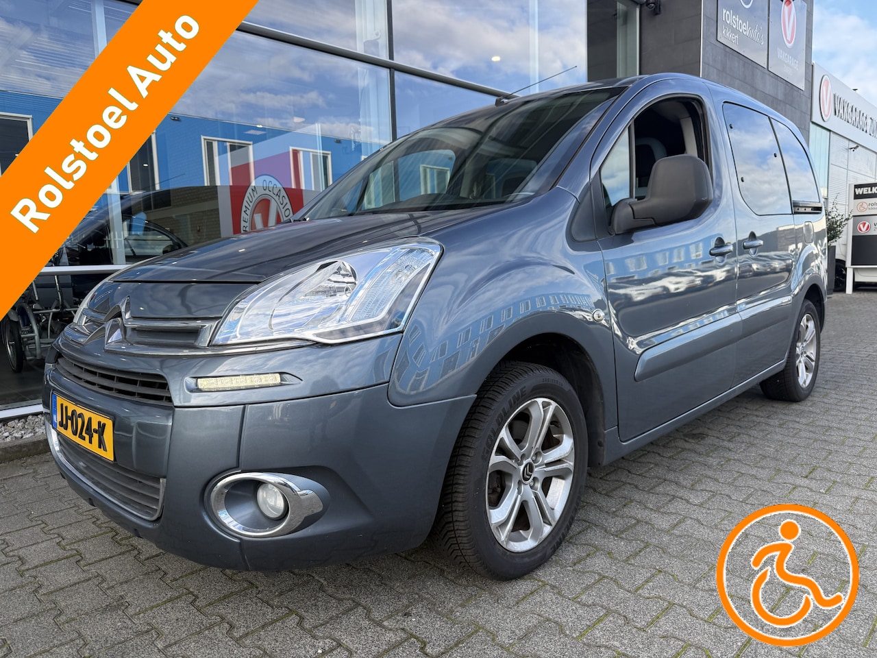 Citroën Berlingo - 2+1 Rolstoelauto 1.6 VTi Tendance (Mooie complete en ruime 2+1 Rolstoelauto!) - AutoWereld.nl