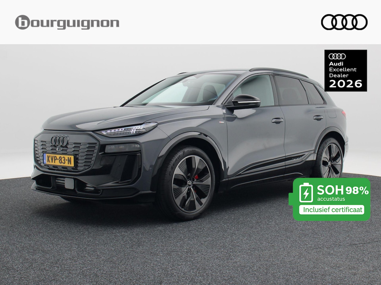 Audi Q6 e-tron - S edition performance 100 kWh 306 Pk | Luchtvering | 21 inch | Trekhaak | 360° Camera | Ma - AutoWereld.nl