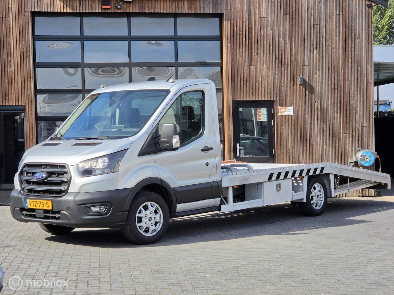 Ford Transit - AUTOMAAT TIJHOF LUCHTVERING OPRIJWAGEN AUTOTRANSPORTER - AutoWereld.nl