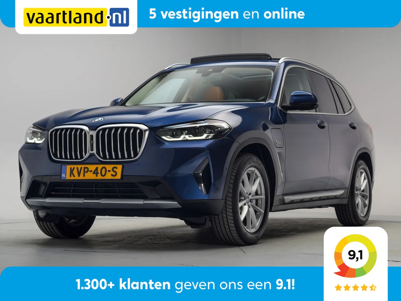 BMW X3 - xDrive 30e High Executive Aut. [ Panoramadak 360°Camera Sportstoelen ] - AutoWereld.nl