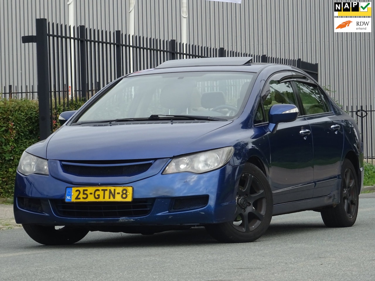 Honda Civic - 1.3 Hybrid AUT. NAP/LEER/NAVI/DAK/AC/CRUISE/PDC - AutoWereld.nl