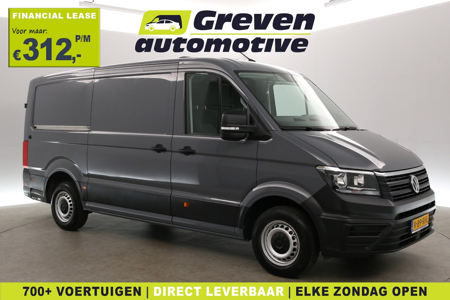 Volkswagen Crafter - 2.0 TDI L3H2 177PK | 3000KG Trekgew. | Trekhaak | Cruise | Carplay | Navi | 2xSchuifdeur - AutoWereld.nl