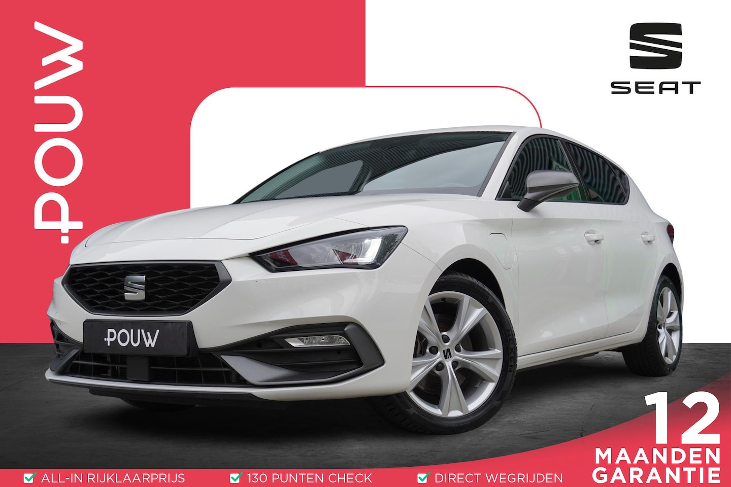 SEAT Leon - 1.4 TSI eHybrid 204pk PHEV FR Business Intense | Stuur/Stoelverwarming | PDC Achter | Navi - AutoWereld.nl