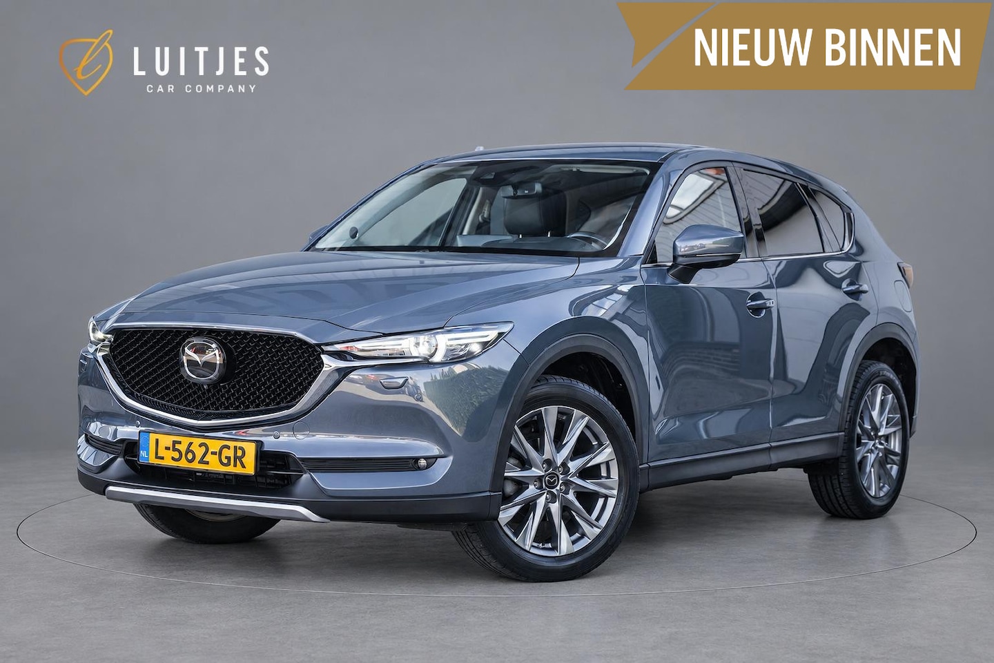 Mazda CX-5 - 2.0 165 Luxury Org.NL|Trekhaak|Bose|360°|Stoelkoeling|Memory|HuD|ACC|1e-eig. - AutoWereld.nl