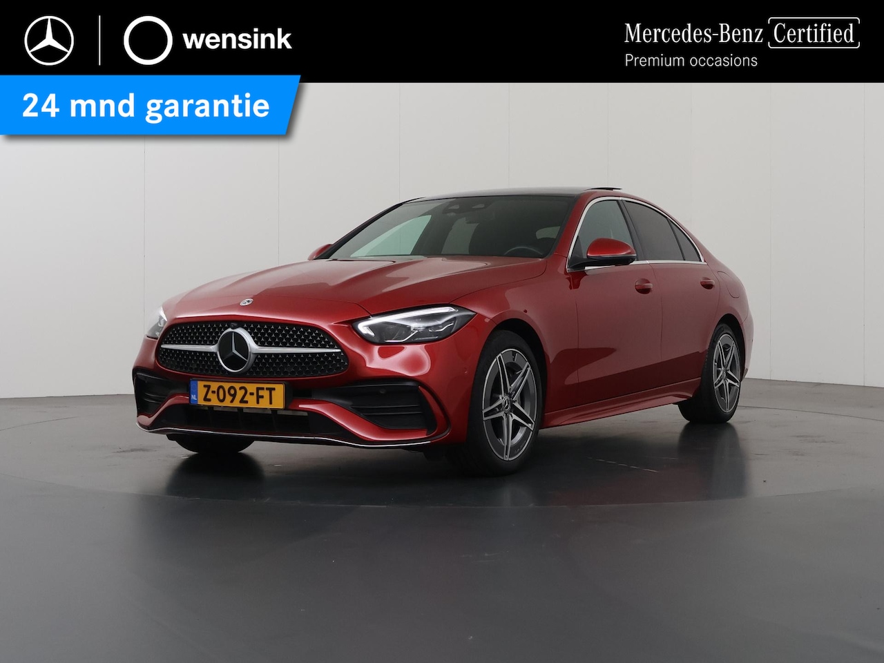 Mercedes-Benz C-klasse - 300 e AMG Line Limited | Trekhaak | Panoramadak | Rijassistentiepakket Plus | 360 graden c - AutoWereld.nl