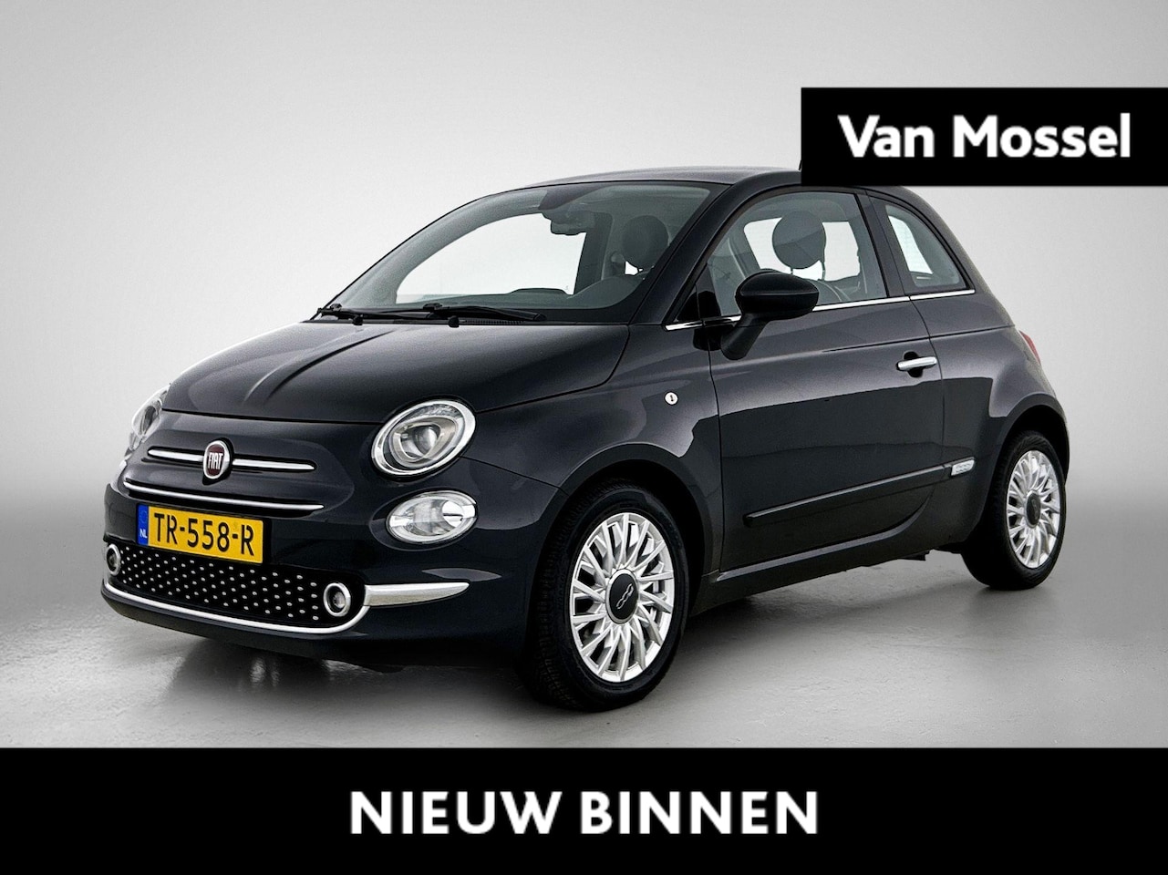 Fiat 500 - 0.9 TwinAir Turbo Lounge | Panoramadak | Cruise Control | Navigatie | Lichtmetalen Velgen - AutoWereld.nl