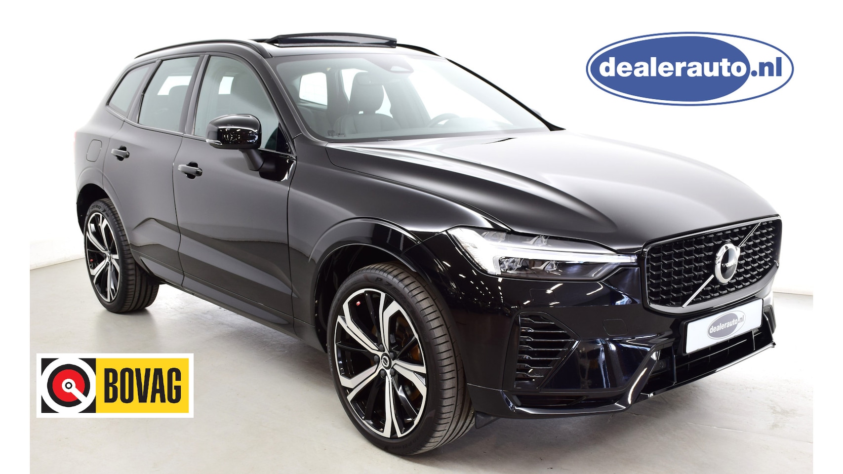 Volvo XC60 - 2.0 Recharge T6 AWD R-Design long range accu, stoelverw, HUD, Harman Kardon, draadloos tel - AutoWereld.nl