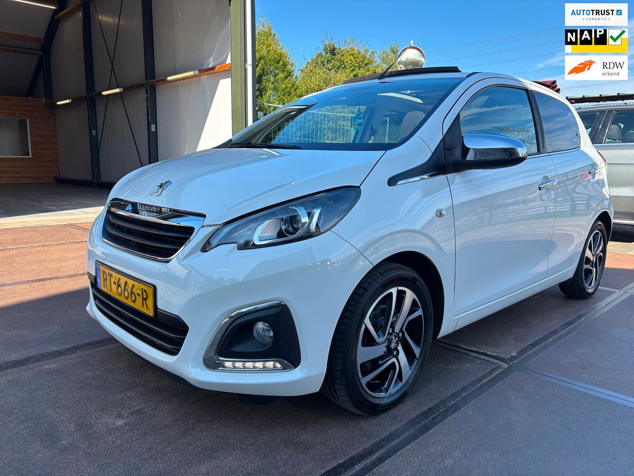 Peugeot 108 - 1.2 Allure TOP! Cabrio Org-NL Zeer Mooi - AutoWereld.nl