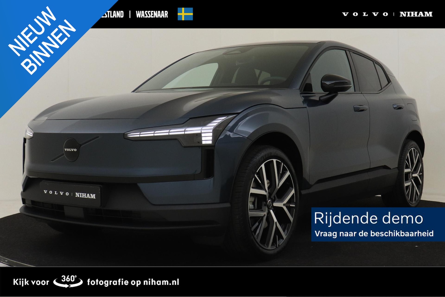 Volvo EX30 - P5 LONG RANGE PLUS BLACK EDITION EUROPA 69 kWh -HARMAN/KARDON|CLIMATE|POWER-SEATS|PRIVACY. - AutoWereld.nl