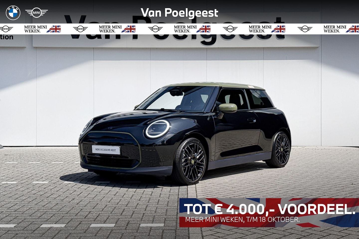 MINI Electric - Cooper 3-deurs Cooper SE Paul Smith Ed. M 54.2 kWh | 18 Inch Night Flash Spoke (Black) | M - AutoWereld.nl