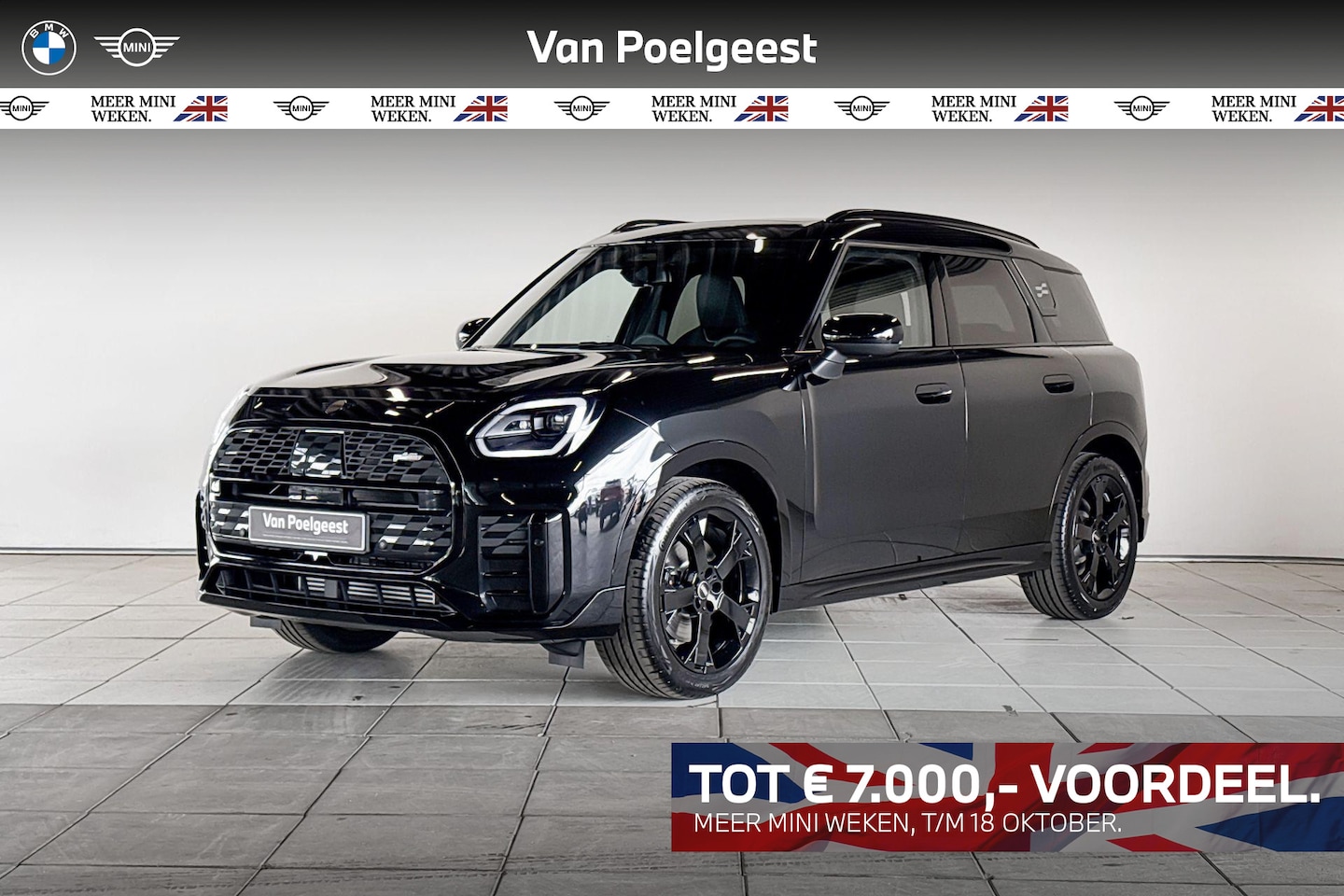 MINI Countryman - 1.5 C John Cooper Works M | 19 Inch John Cooper Works Runway Spoke black | Meer MINI Weken - AutoWereld.nl