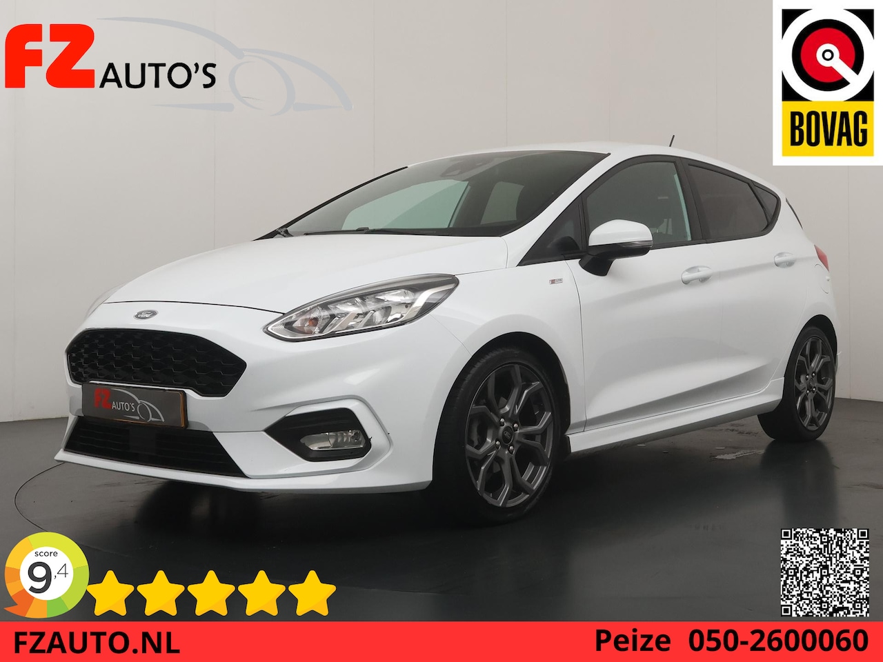 Ford Fiesta - 1.0 EcoBoost ST-Line - Navigatie - Airconditioning - Cruise Control - Climate Control - AutoWereld.nl