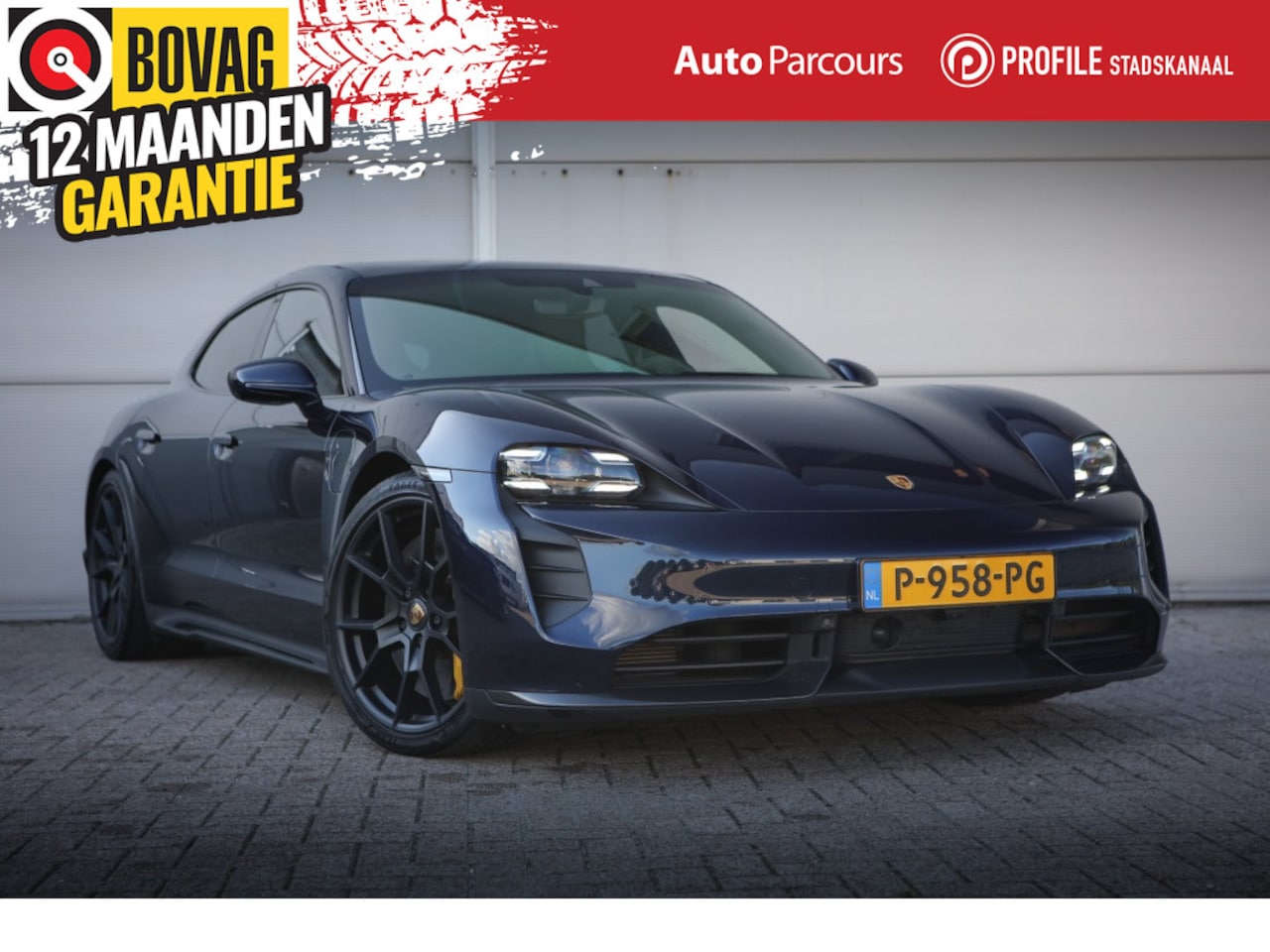 Porsche Taycan Sport Turismo - GTS 93 kWh | Burmester | Carbon | Sport Chrono | - AutoWereld.nl