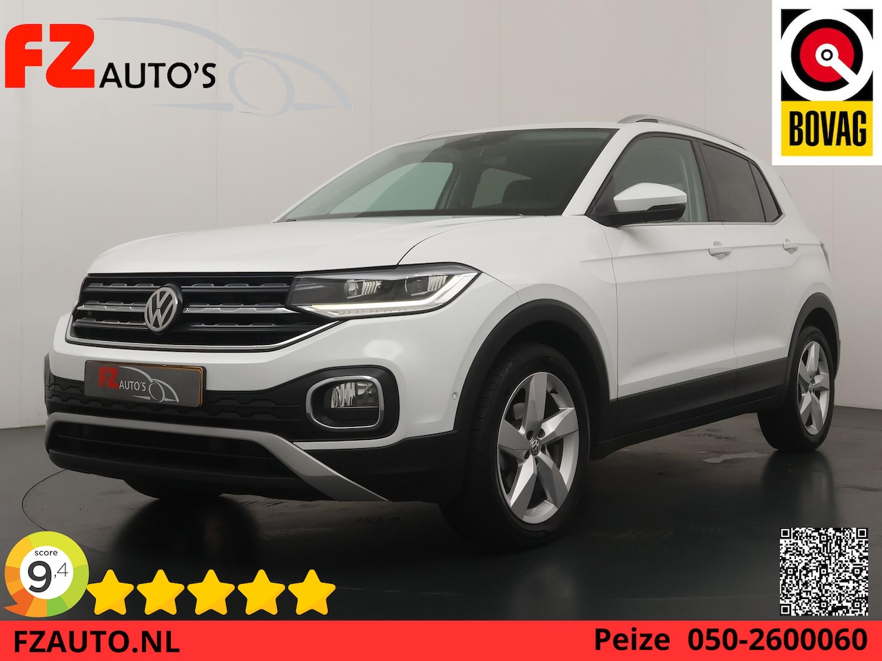 Volkswagen T-Cross - 1.0 TSI Style - Automaat - Navigatie - Adaptief Cruise Control - Climate Controle - AutoWereld.nl
