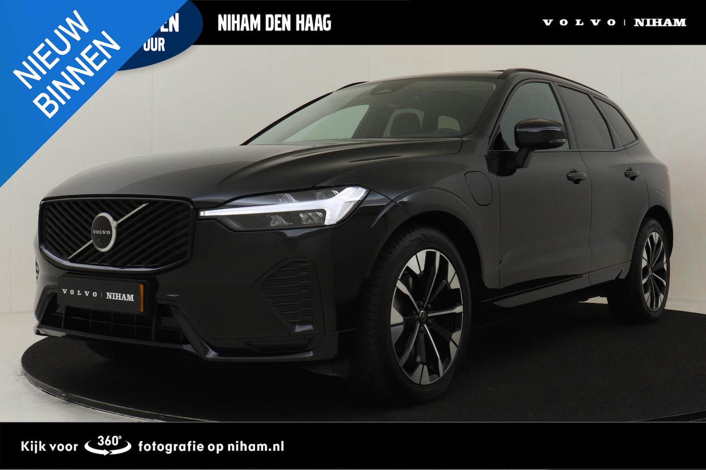 Volvo XC60 - II T6 PLUG-IN HYBRID AWD ULTRA DARK -PANO.DAK|HARMAN/KARDON|LUCHTVERING|360°CAM|HEAD-UP DI - AutoWereld.nl