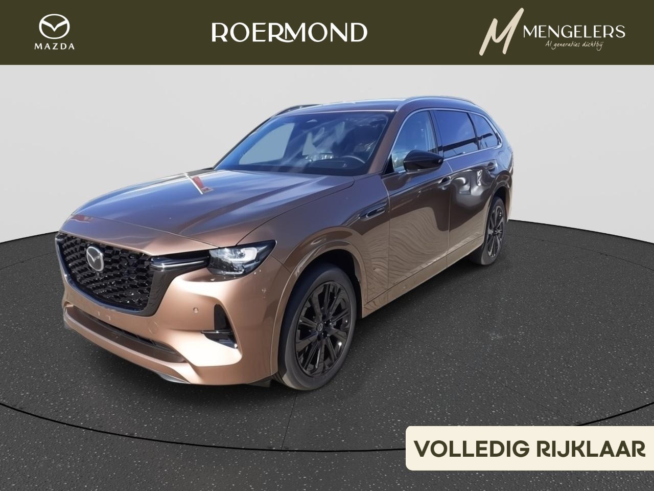 Mazda CX-80 - 2.5 e-SkyActiv PHEV Homura Plus | Rijklaar | Panoramadak | 360graden camera - AutoWereld.nl