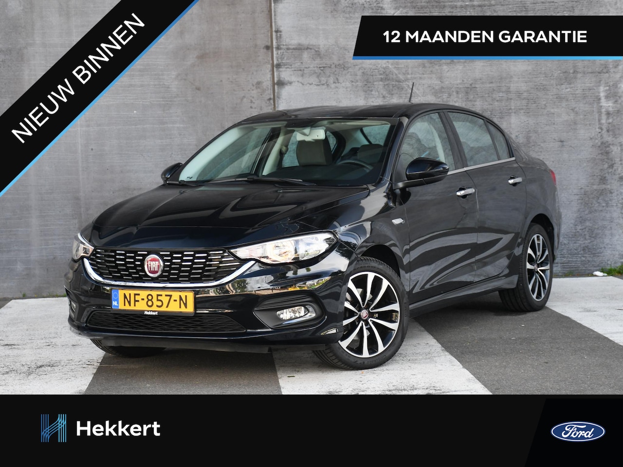 Fiat Tipo - Lounge 1.4 16V 95pk 17''LM | DAB | NAVI | CLIMA | CRUISE.C | 12 MND GARANTIE - AutoWereld.nl