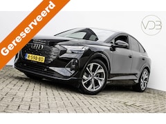 Audi Q4 Sportback e-tron - 35 SOH 90, 2% S-Line RS LEER Camera Black Optiek 55 kWh