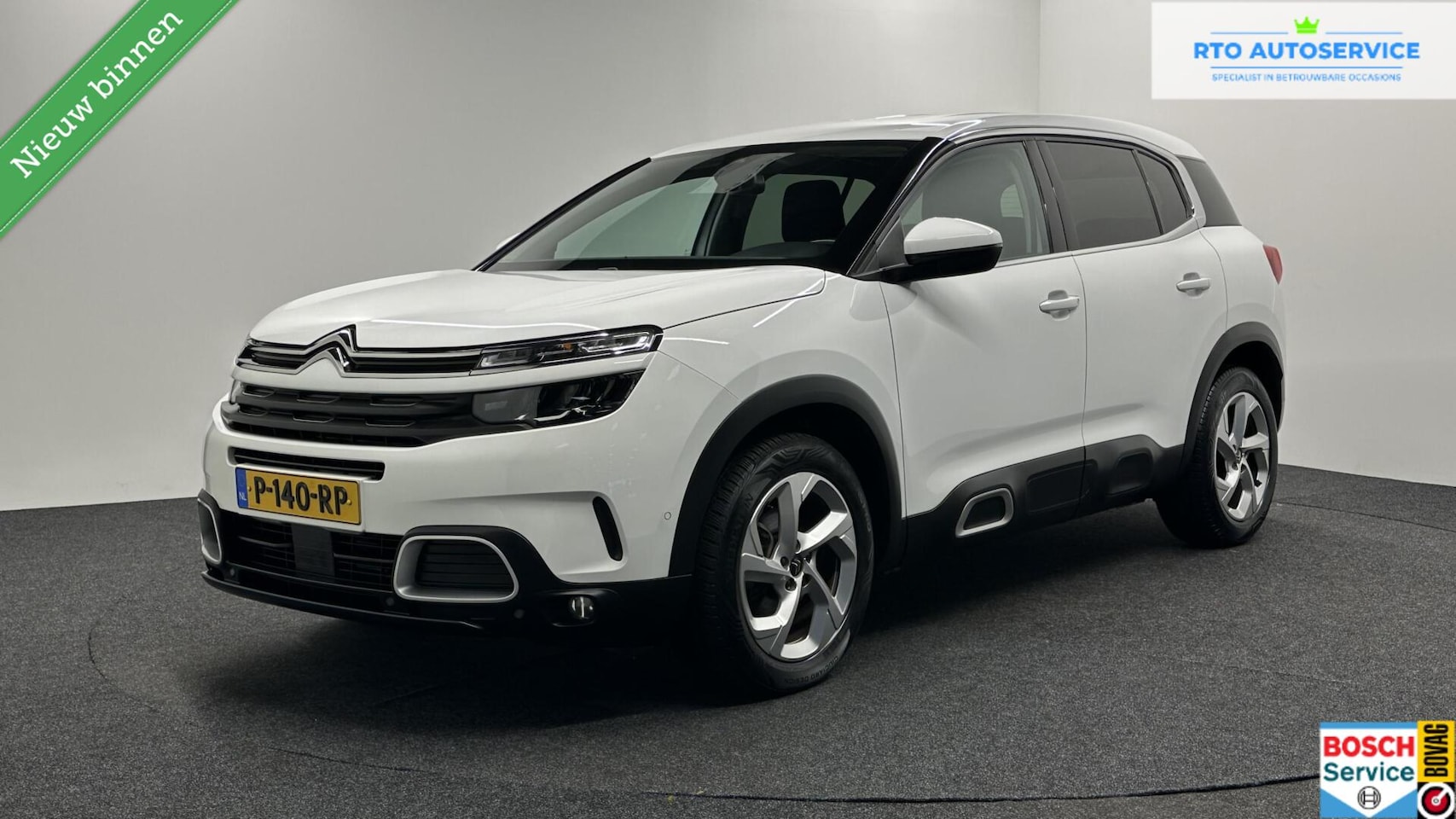 Citroën C5 Aircross - 1.2 PureTech Business TREKHAAK CAMERA NAVI CARPLAY ECC LM CRUISE. - AutoWereld.nl
