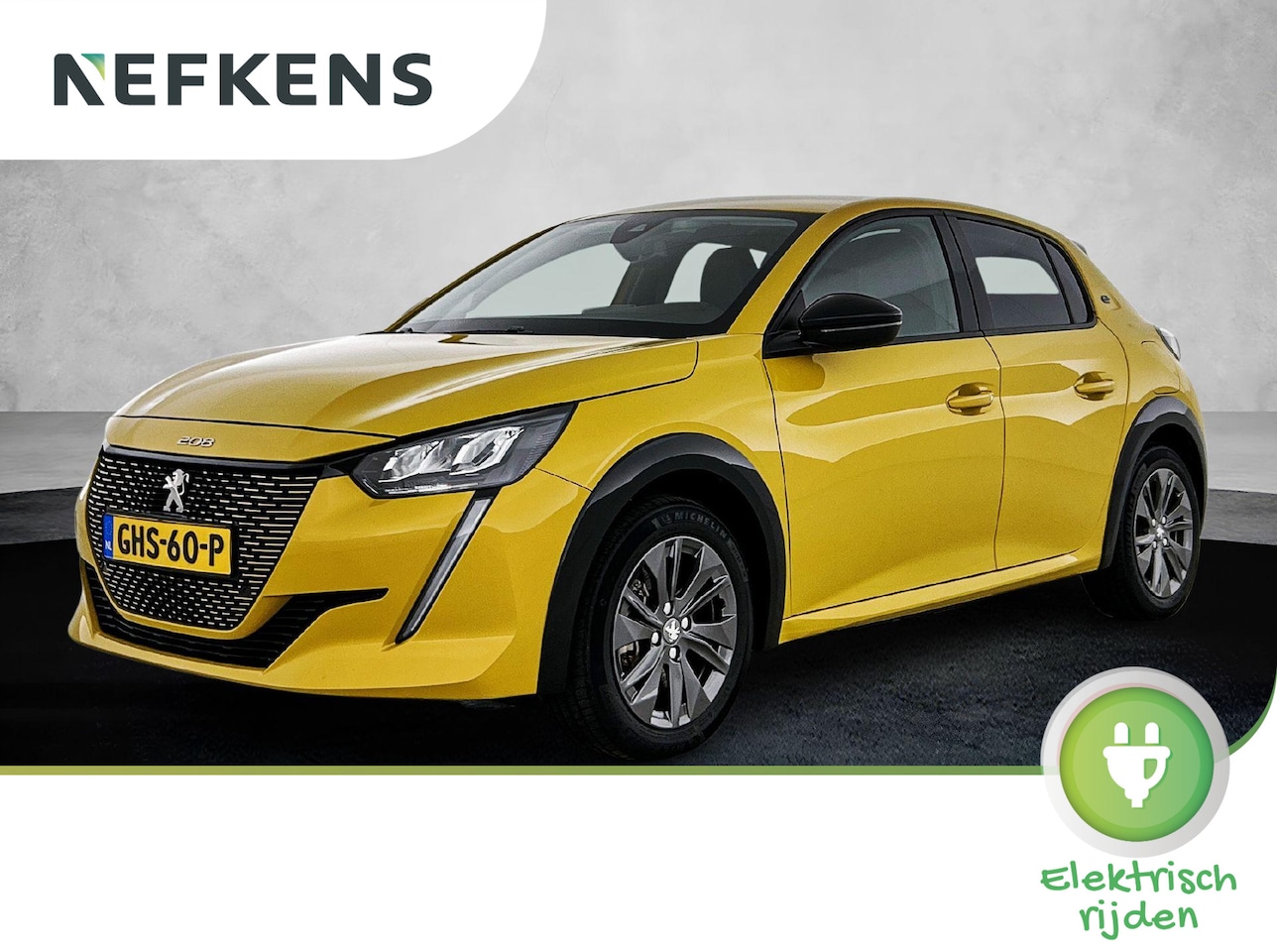Peugeot e-208 - EV Allure 50 kWh 136pk | Lage kilometerstand | Navigatie | Achteruitrijcamera | Stoelverwa - AutoWereld.nl
