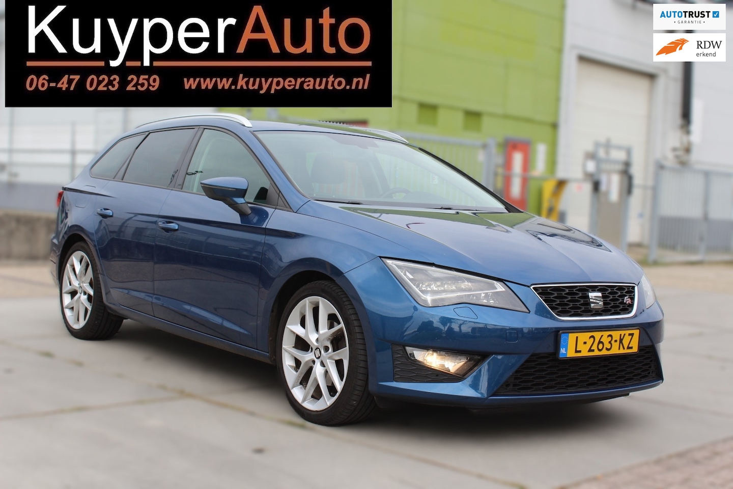 SEAT Leon ST - 1.4 TSI ACT FR Dynamic automaat trekhaak navi clima - AutoWereld.nl