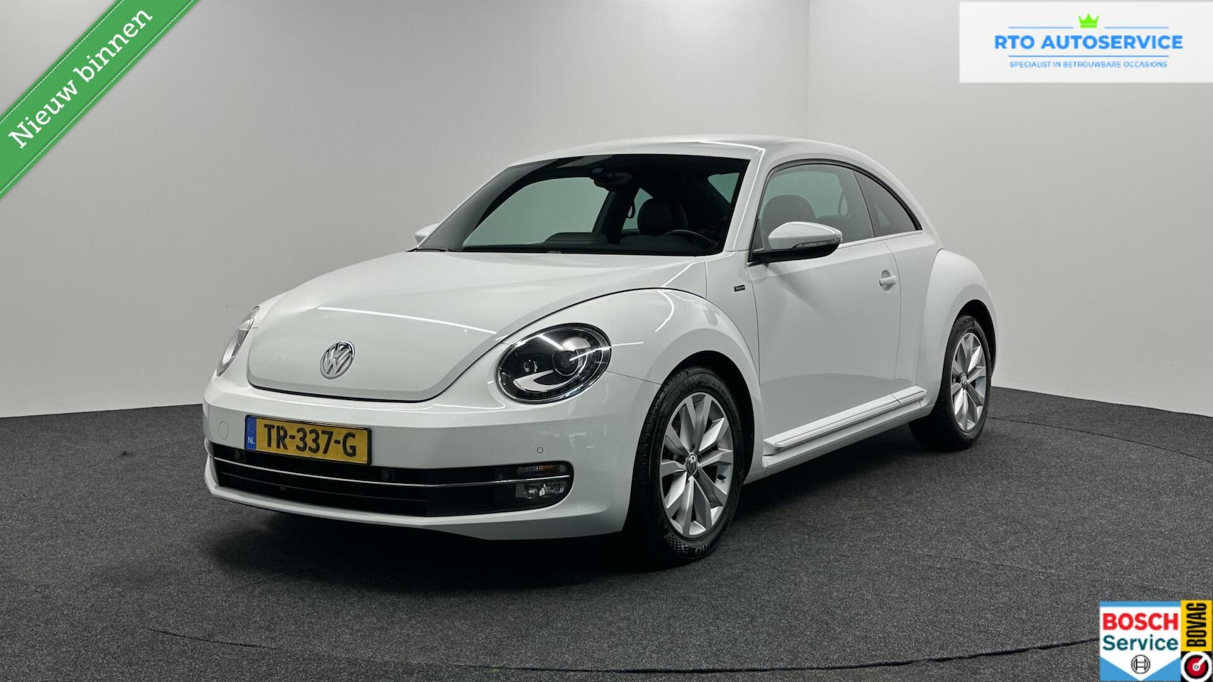 Volkswagen Beetle - 1.2 TSI Exclusive Series LEER NAVI CRUISE LM STOELVERWARMING. - AutoWereld.nl
