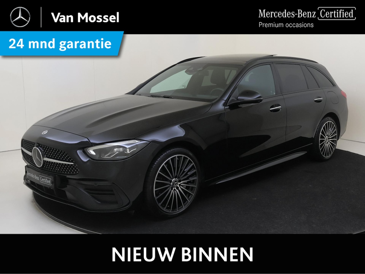 Mercedes-Benz C-klasse Estate - 300 e AMG Line /Panoramadak /360 Camera /Rijassistentie Plus /Memory /19 Inch - AutoWereld.nl