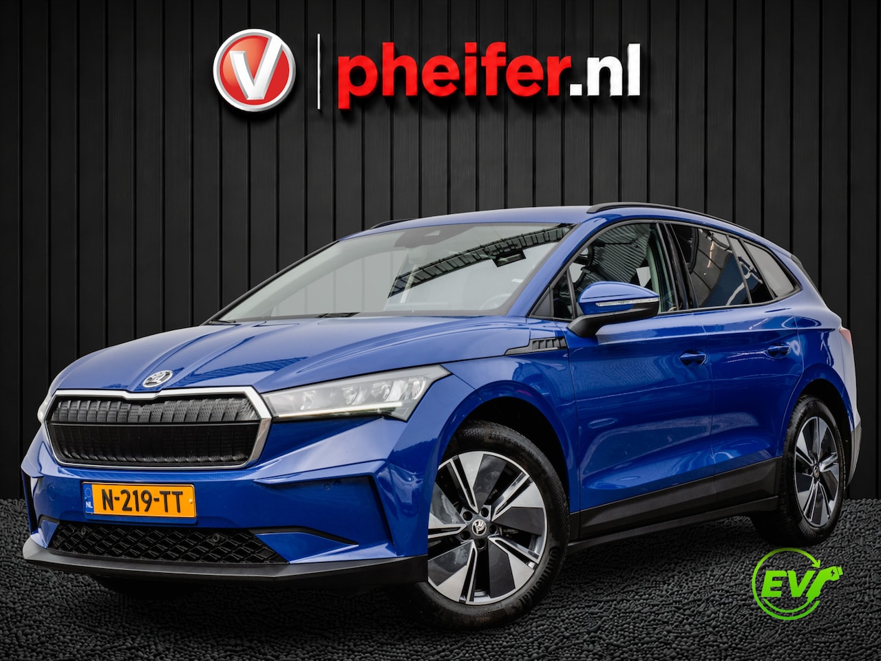Skoda Enyaq iV - 60 SOH 91% Trekhaak/ Navigatie/ Carplay/ Camera/ Full led/ Privacy glass - AutoWereld.nl