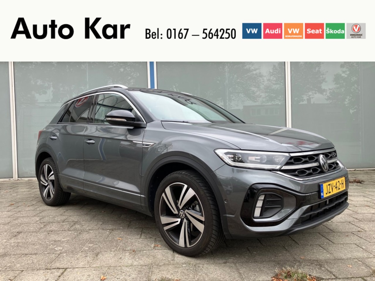 Volkswagen T-Roc - 1.5 TSI R-Line DSG automaat Climatronic PDC voor en achter - AutoWereld.nl