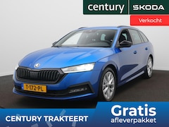 Skoda Octavia Combi - 1.0 e-TSI Sport Business | Navigatie | Parkeersensoren V+A